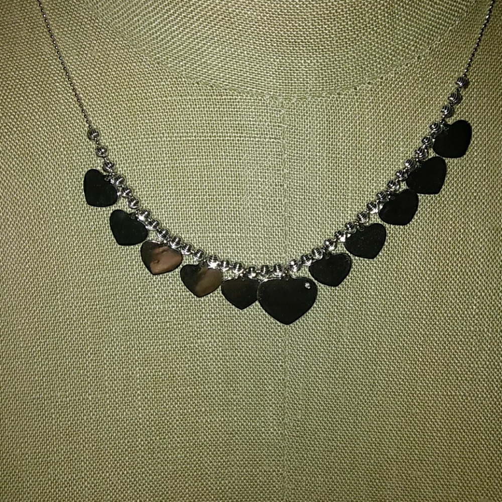***SOLD***Nwt 💯 sterling silver heart necklace